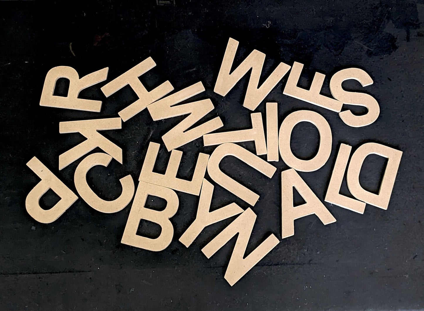 ANY SIZE Letters - MDF