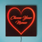 Custom Name Heart